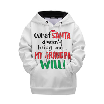 Customized My Grandparents Can Kids Unisex Pullover Hoodie