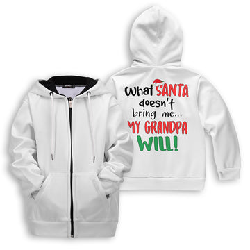 Customized My Grandparents Can Kids Unisex Zip Hoodie