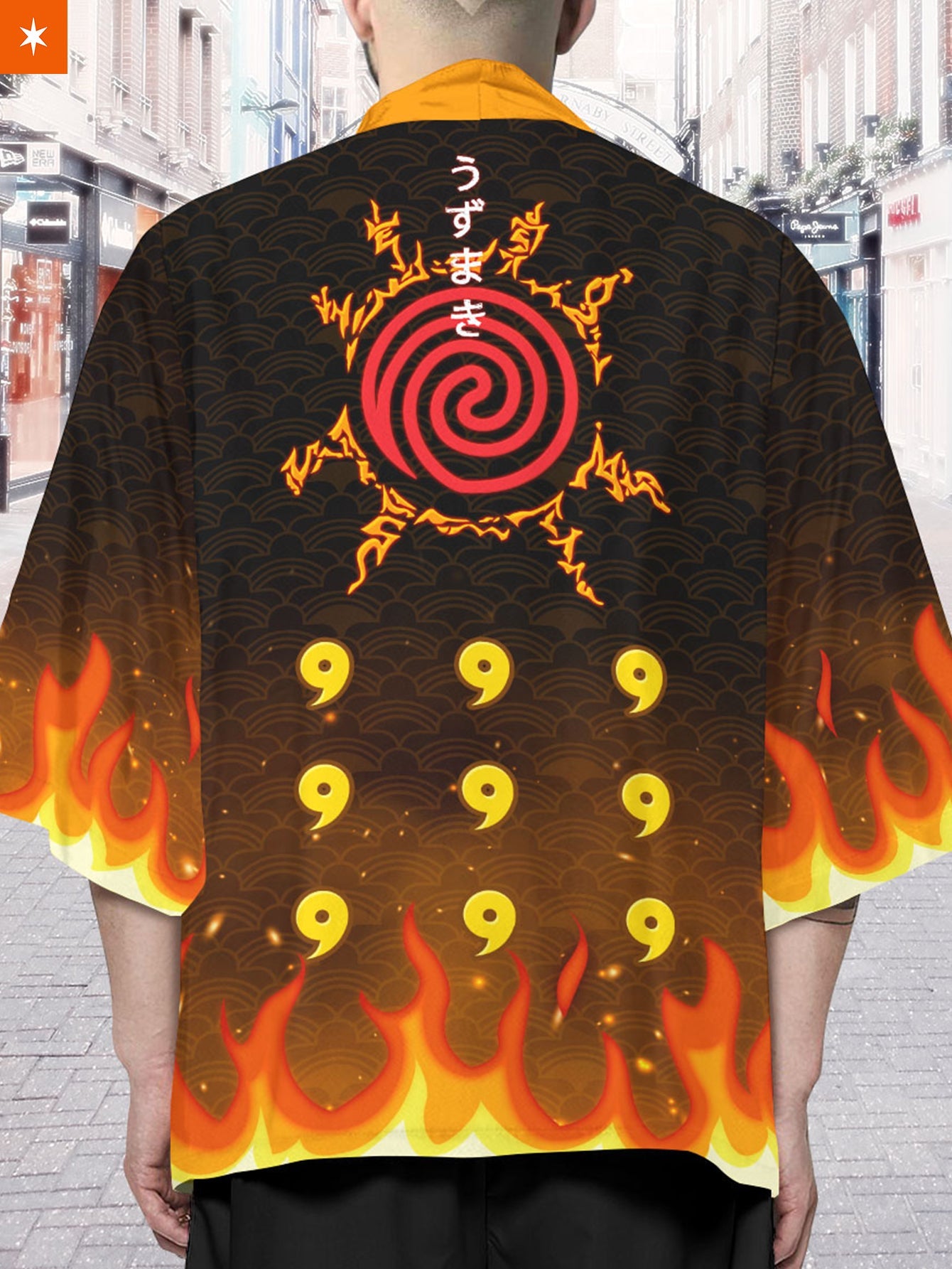 Fandomaniax - Uzumaki Emblem Kimono