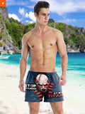 Fandomaniax - Stop Staring At My Titan Beach Shorts