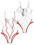 Fandomaniax - Asuna Summer One Piece Swimsuit