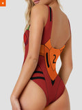 Fandomaniax - Neon Genesis Asuka One Piece Swimsuit