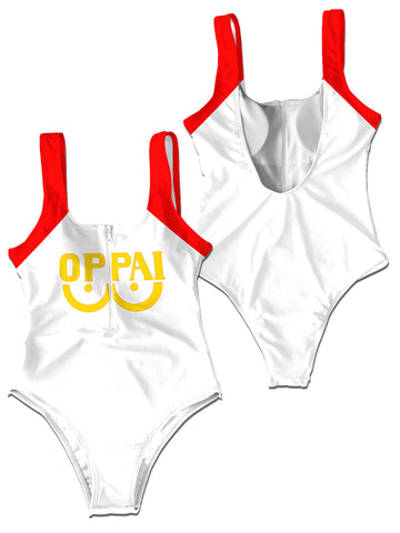 Fandomaniax - Saitama-Oppai One Piece Swimsuit