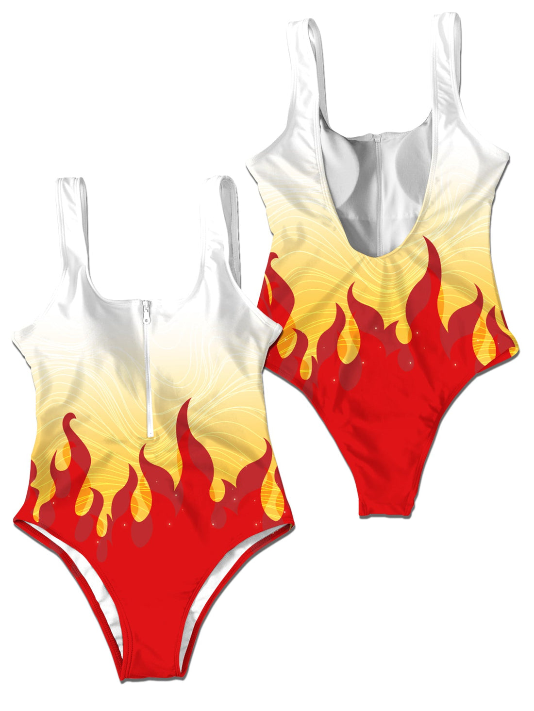 Fandomaniax - Summer Rengoku One Piece Swimsuit