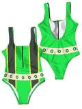 Fandomaniax - UA High Tsuyu One Piece Swimsuit