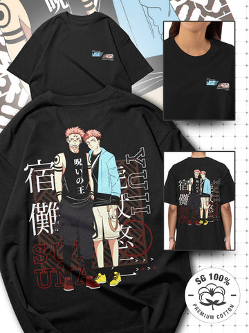 Itadori Sukuna Urban Fashion Oversize T-Shirt