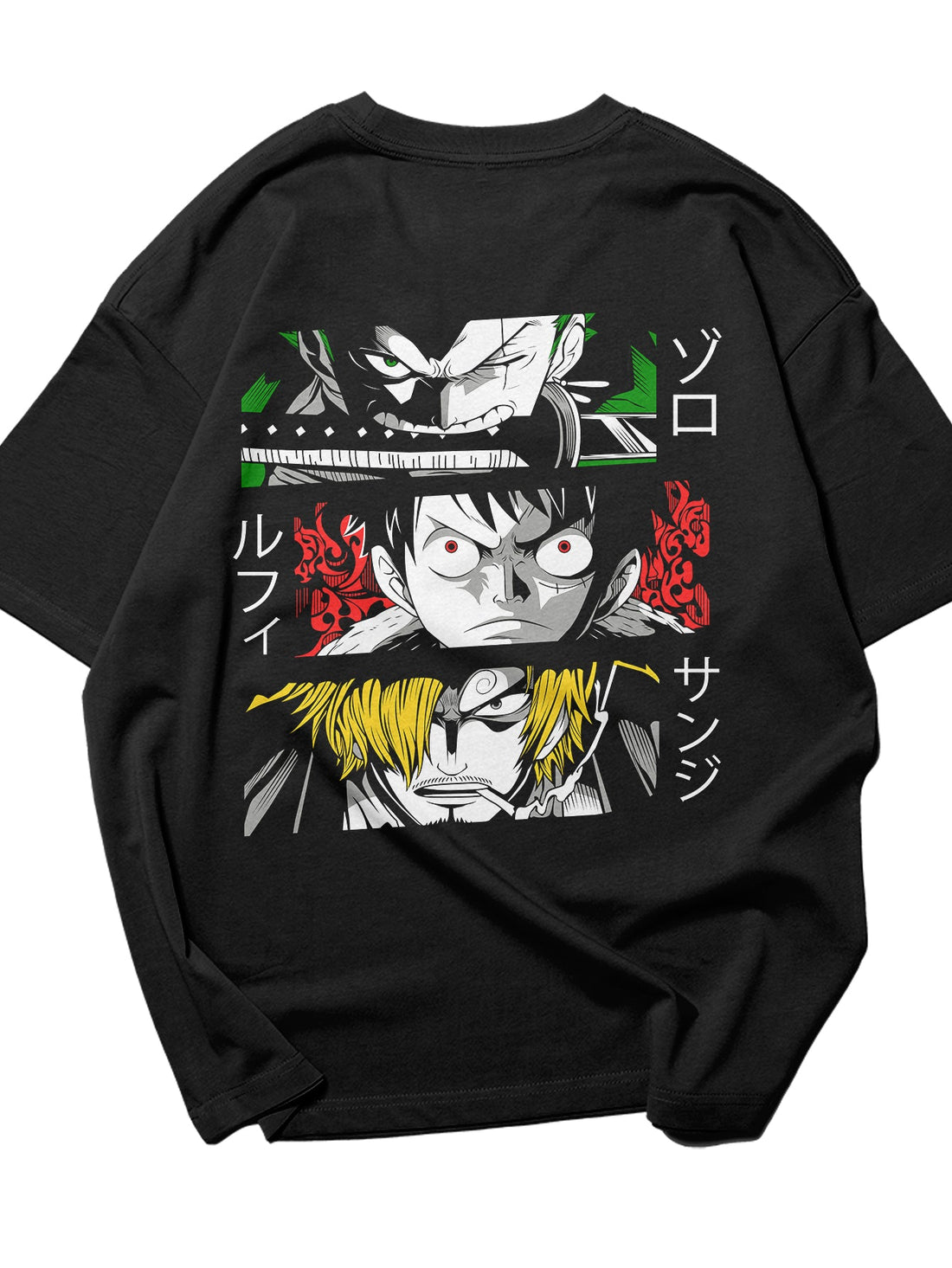 Monster Trio Urban Fashion Oversize T-Shirt