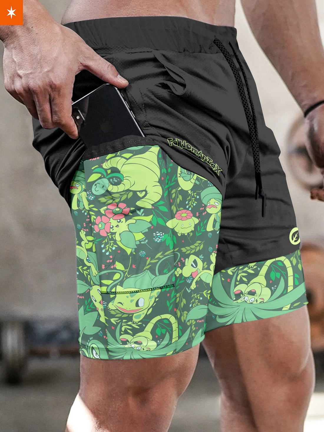 Grass Type Aloha Performance Shorts