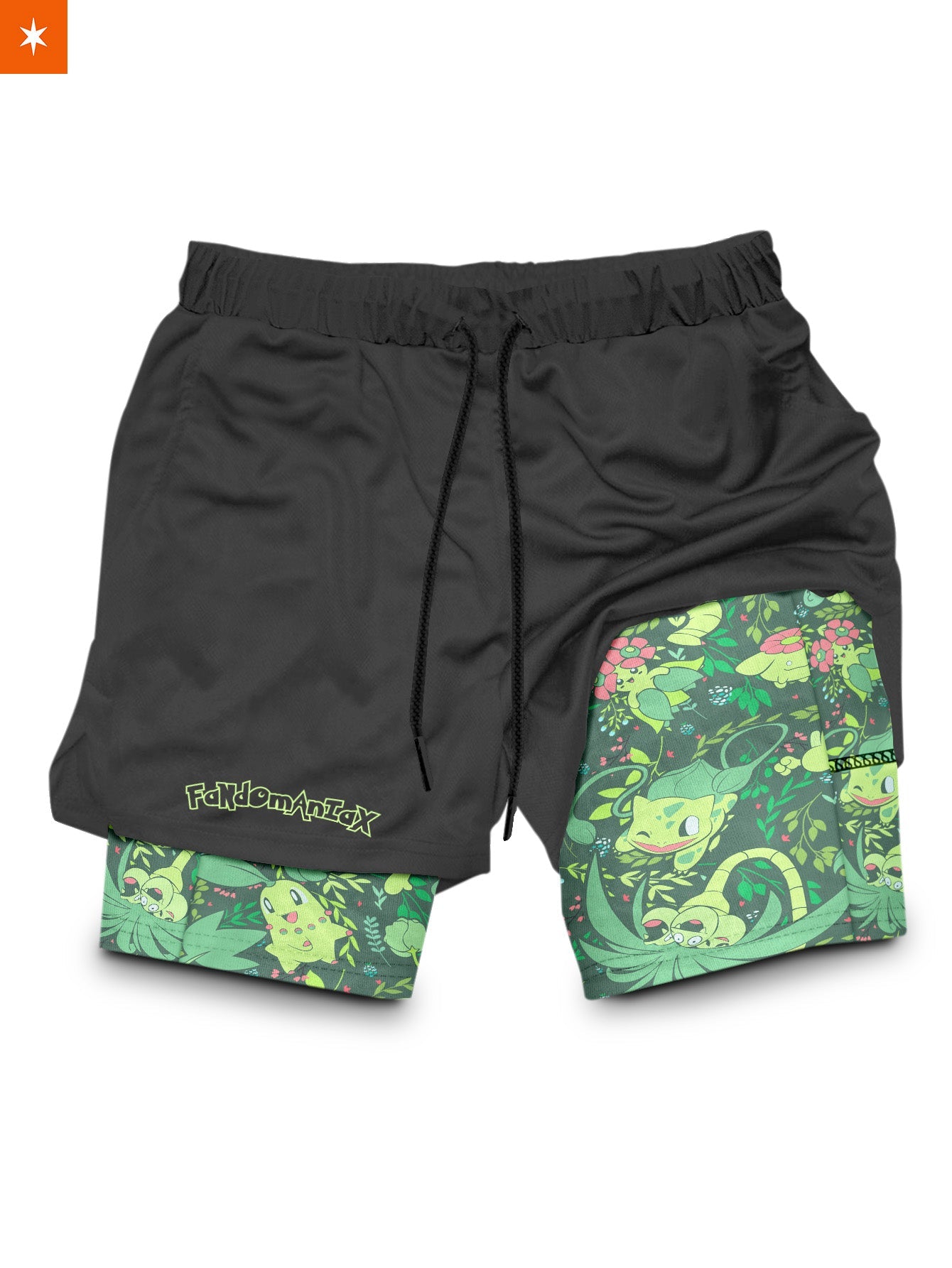 Grass Type Aloha Performance Shorts