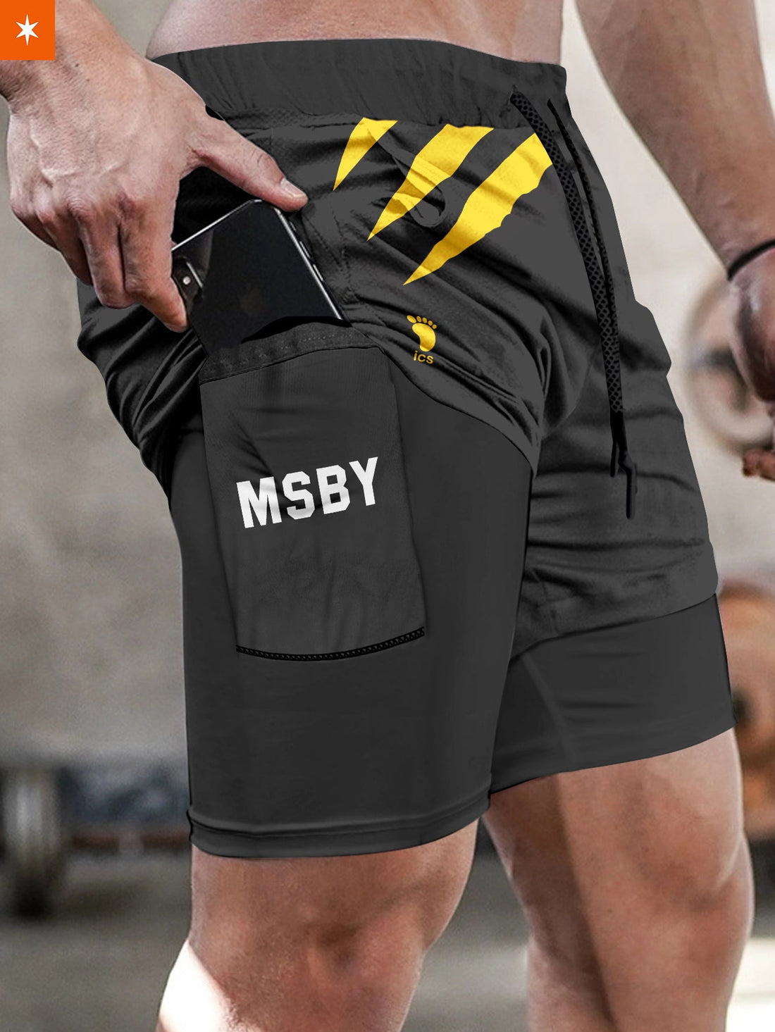 Team MSBY Black Jackals Performance Shorts