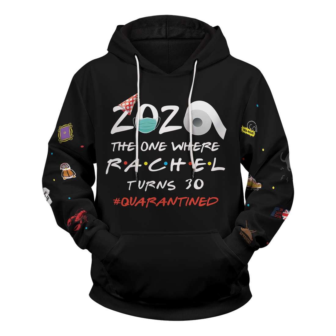 Customized 2020 Birthday Unisex Pullover Hoodie