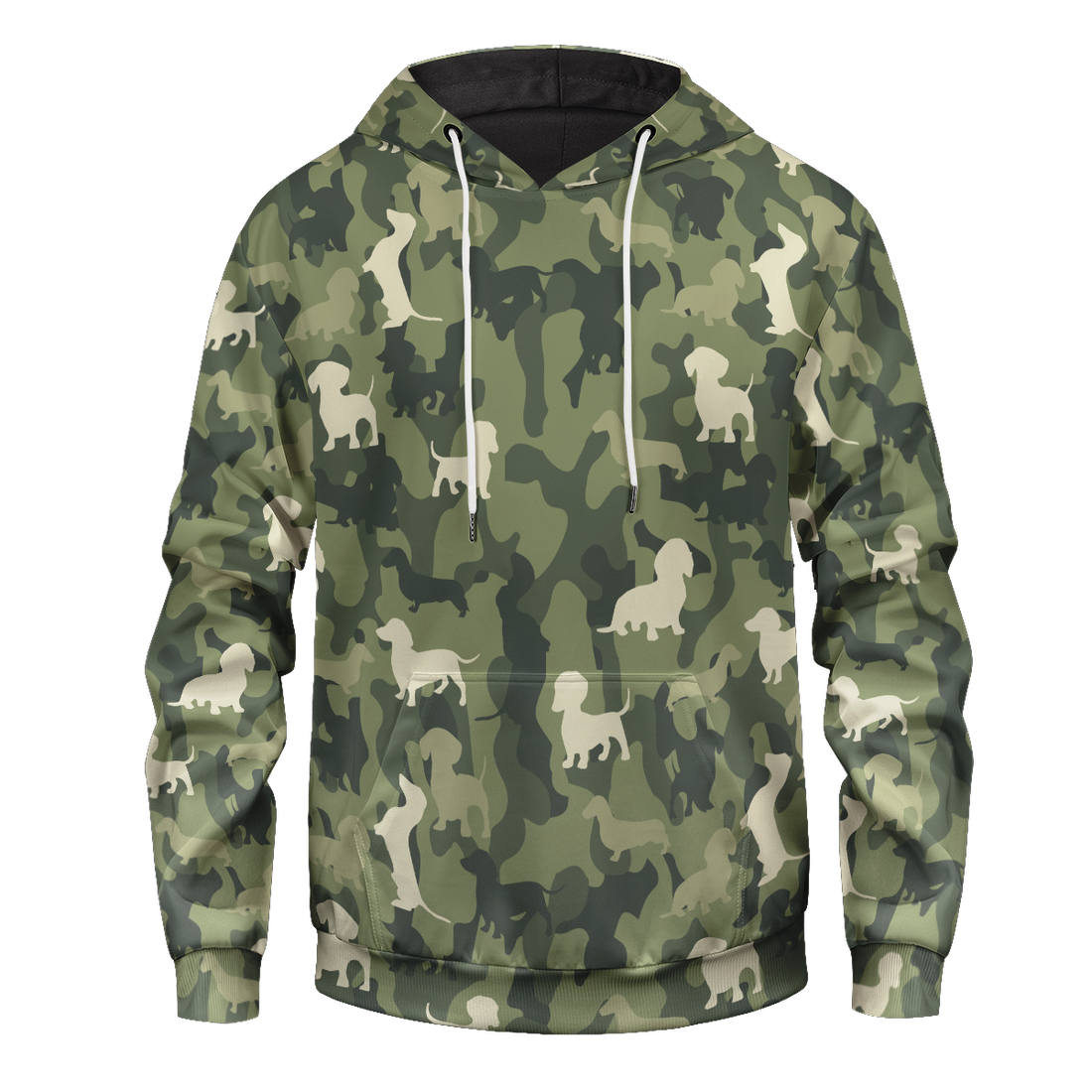 Army Dog Unisex Pullover Hoodie