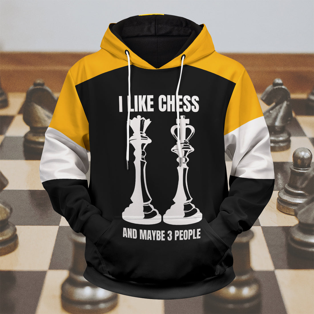 I Like Chess Unisex Pullover Hoodie