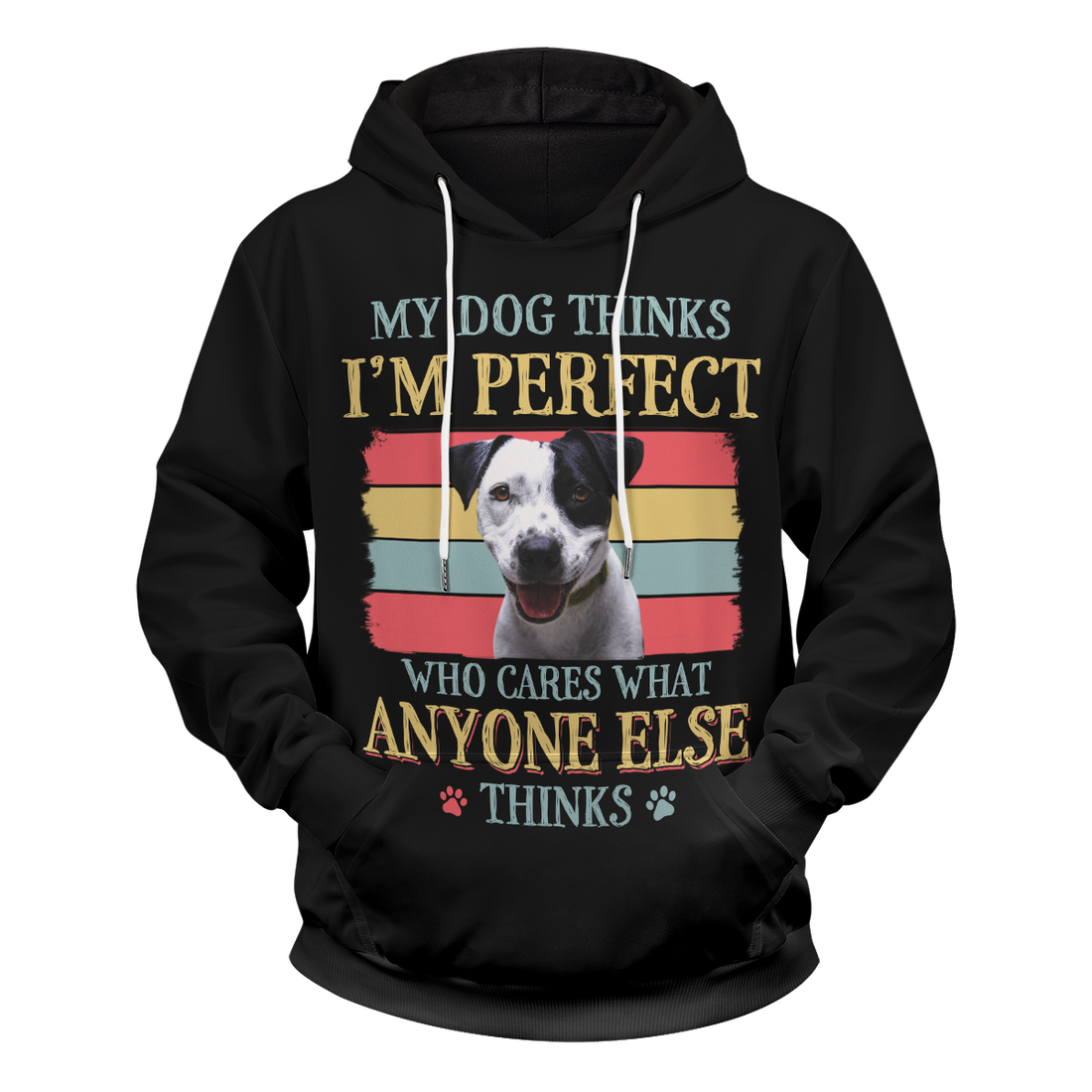 Customized I'm Perfect Unisex Pullover Hoodie