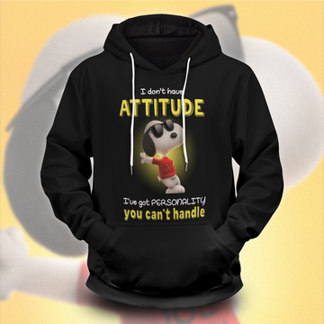 I don't have attitude Unisex Pullover Hoodie