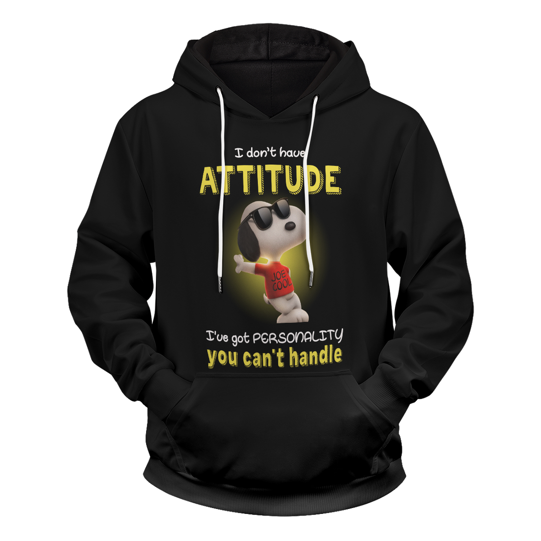 I don't have attitude Unisex Pullover Hoodie