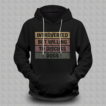 Customized Introvert But Unisex Pullover Hoodie