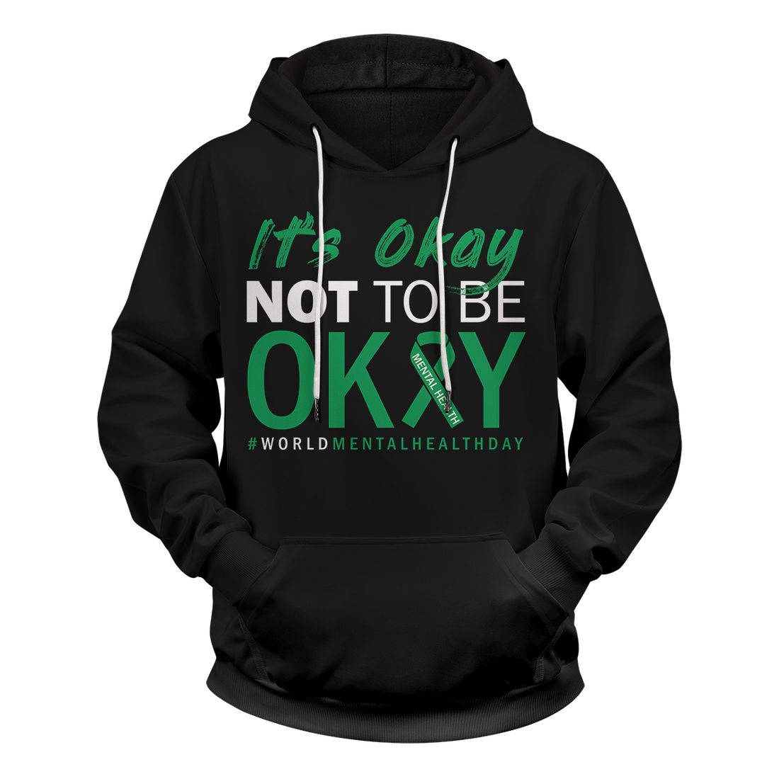 It's Okay Unisex Pullover Hoodie