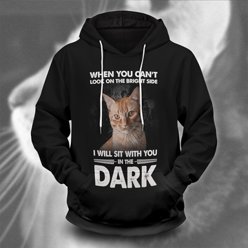 Customized I will sit with you in the dark Unisex Pullover Hoodie