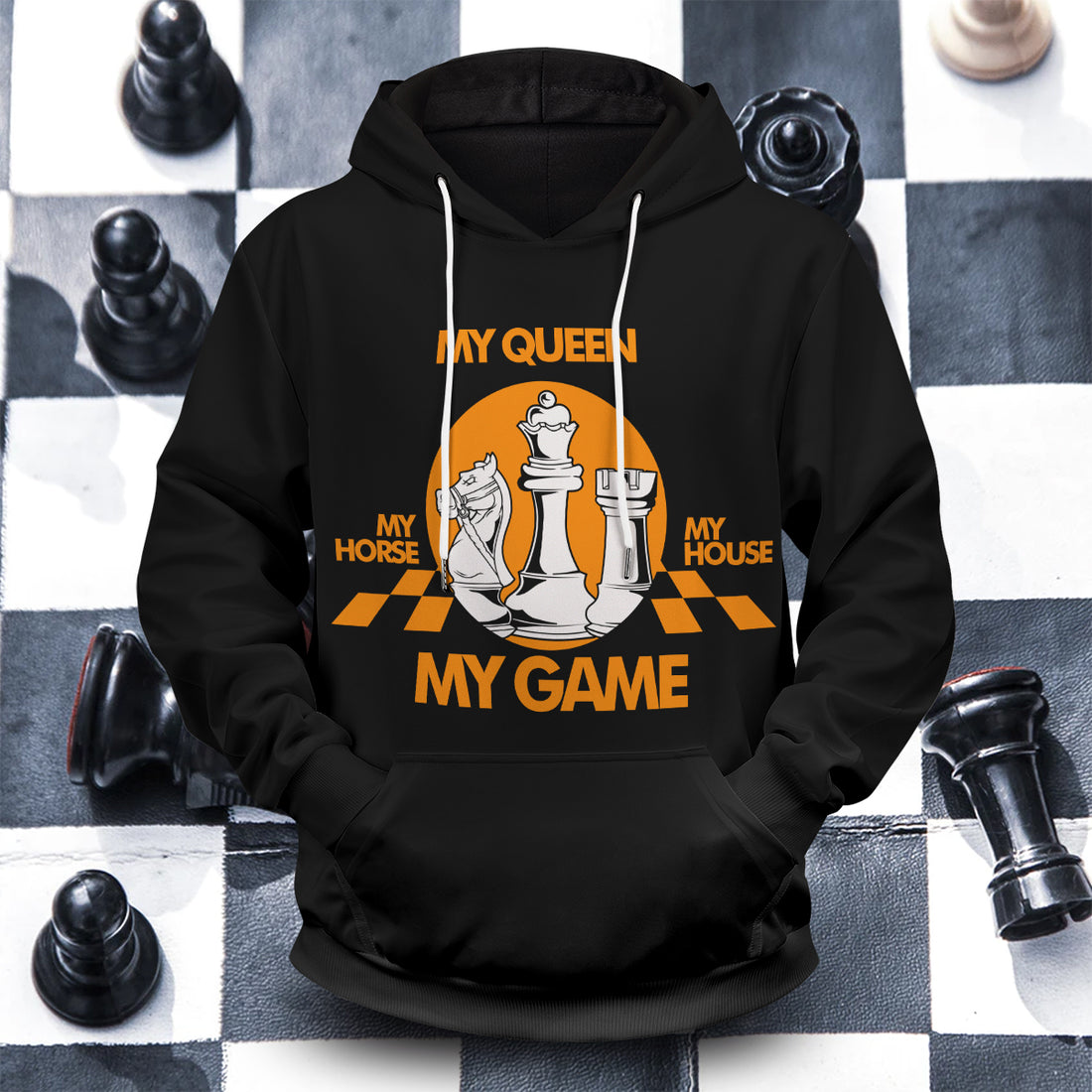 My Horse Queen Game Unisex Pullover Hoodie