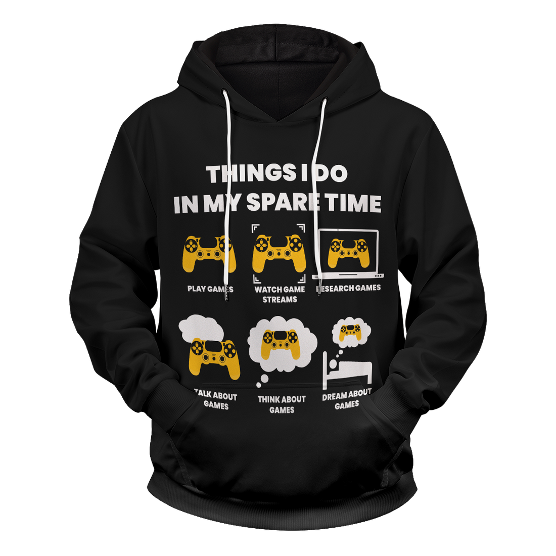 My Spare Time Unisex Pullover Hoodie