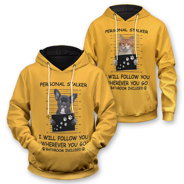 Customized Personal Stalker Unisex Pullover Hoodie