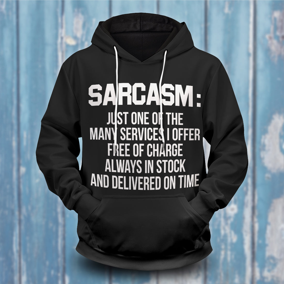 Sarcasm Unisex Pullover Hoodie