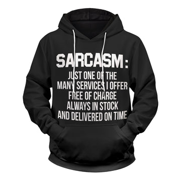 Sarcasm Unisex Pullover Hoodie