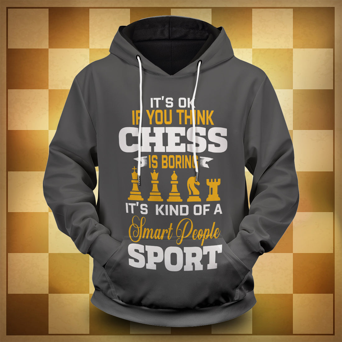 Smart People Sport Unisex Pullover Hoodie