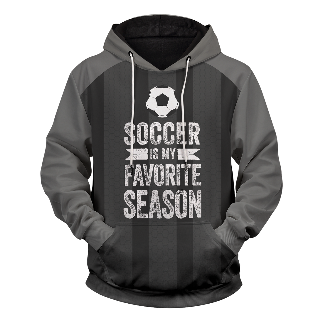 Customized Soccer is my Season Unisex Pullover Hoodie