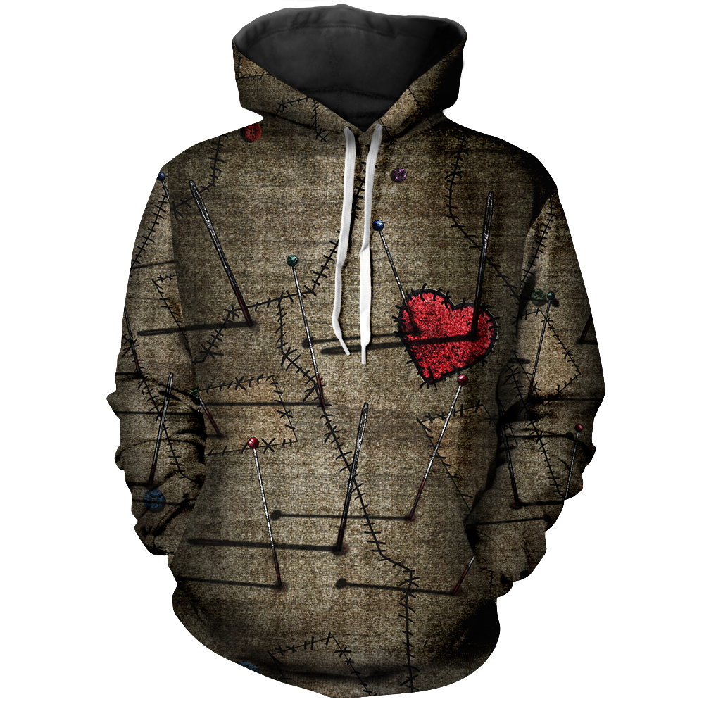 Voodoo Doll Unisex Pullover Hoodie