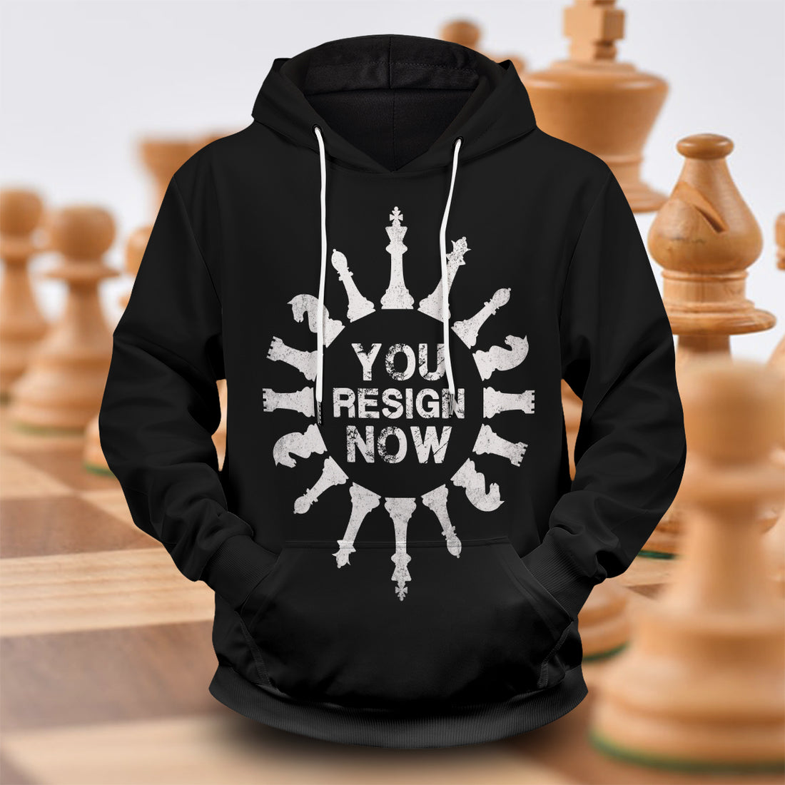 You Resign Now Unisex Pullover Hoodie