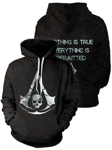 Fandomaniax - Assassins Creed 4 Unisex Pullover Hoodie