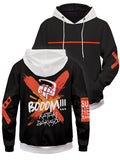 Fandomaniax - Boom Katsuki Unisex Pullover Hoodie