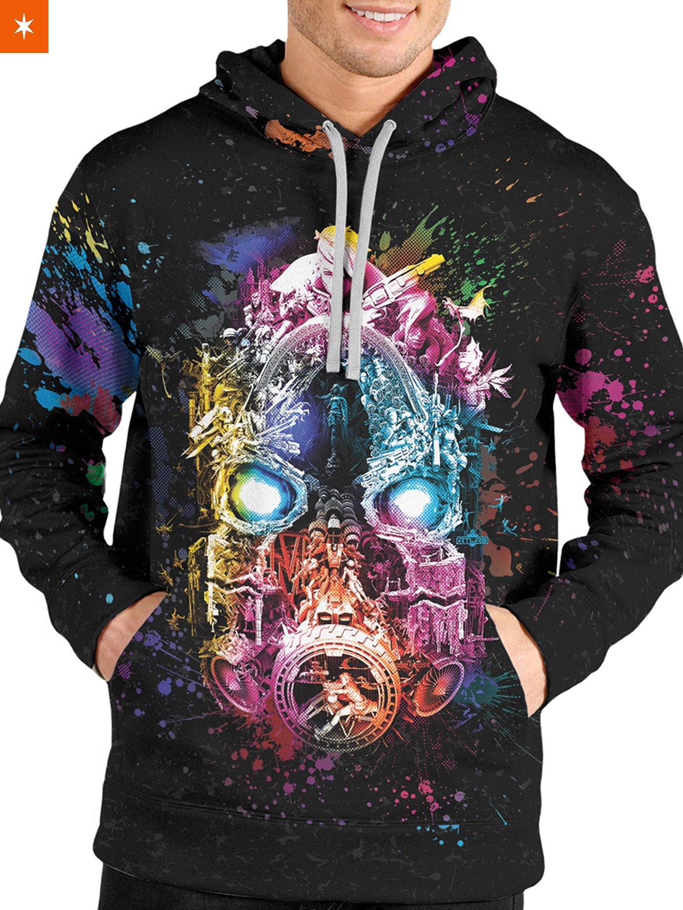 Fandomaniax - Borderlands Psycho Unisex Pullover Hoodie