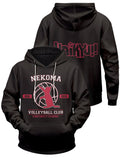 Fandomaniax - Nekoma Constantly Flowing Unisex Pullover Hoodie