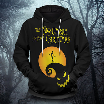 Nightmare Before Christmas Unisex Pullover Hoodie