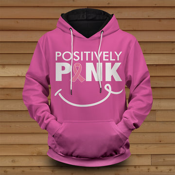 Positively Pink Unisex Pullover Hoodie