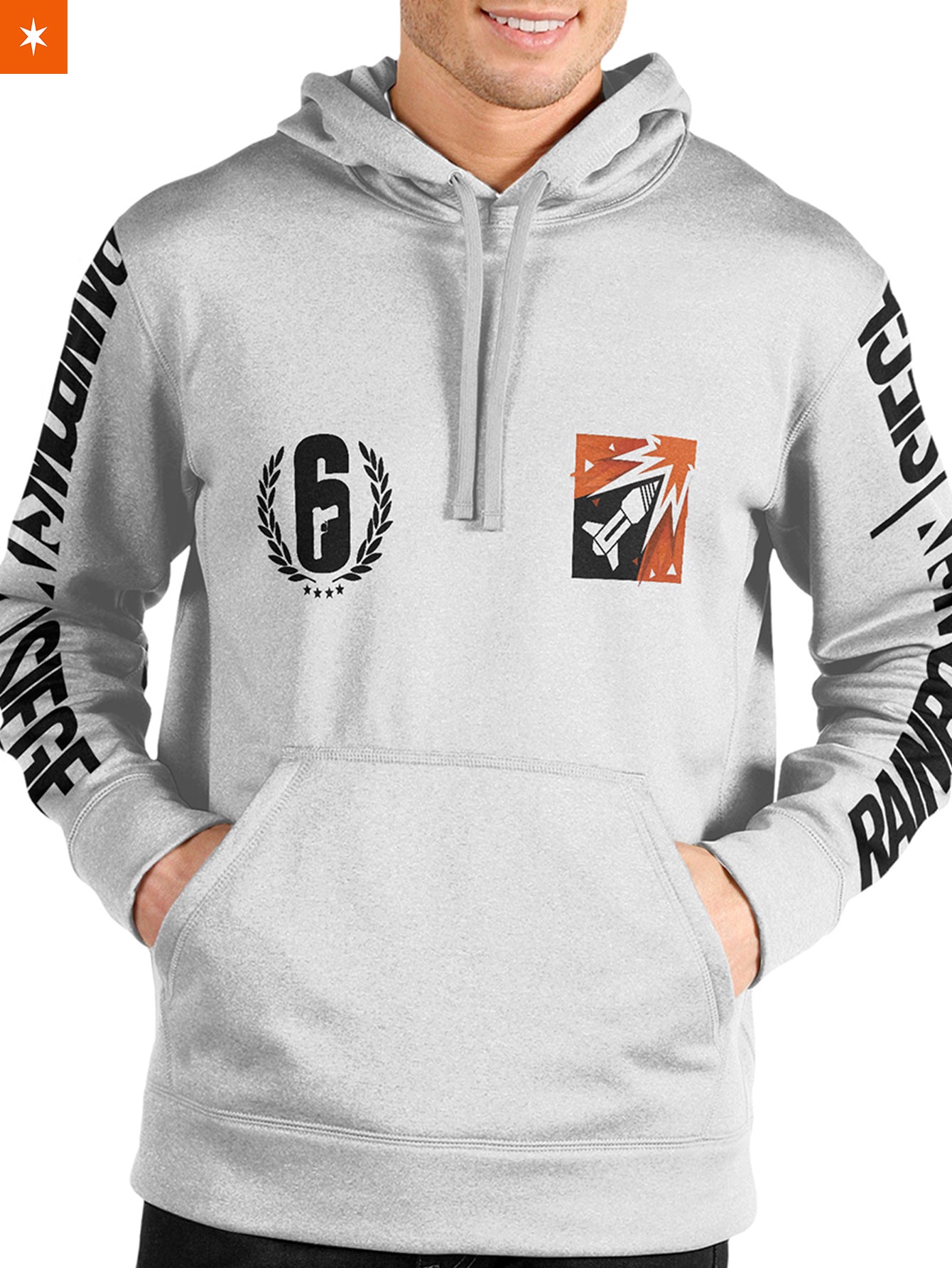 Fandomaniax - Rainbow Six Siege Ash Unisex Pullover Hoodie