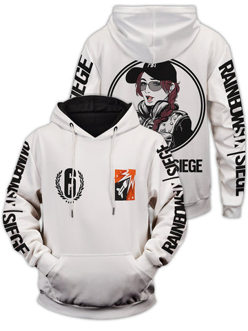 Fandomaniax - Rainbow Six Siege Ash Unisex Pullover Hoodie