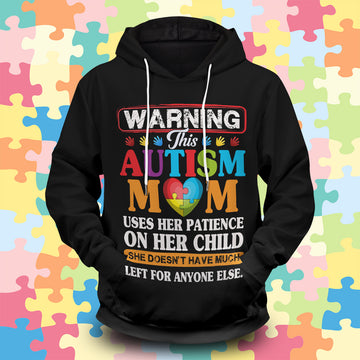 This Autism Mom Unisex Pullover Hoodie