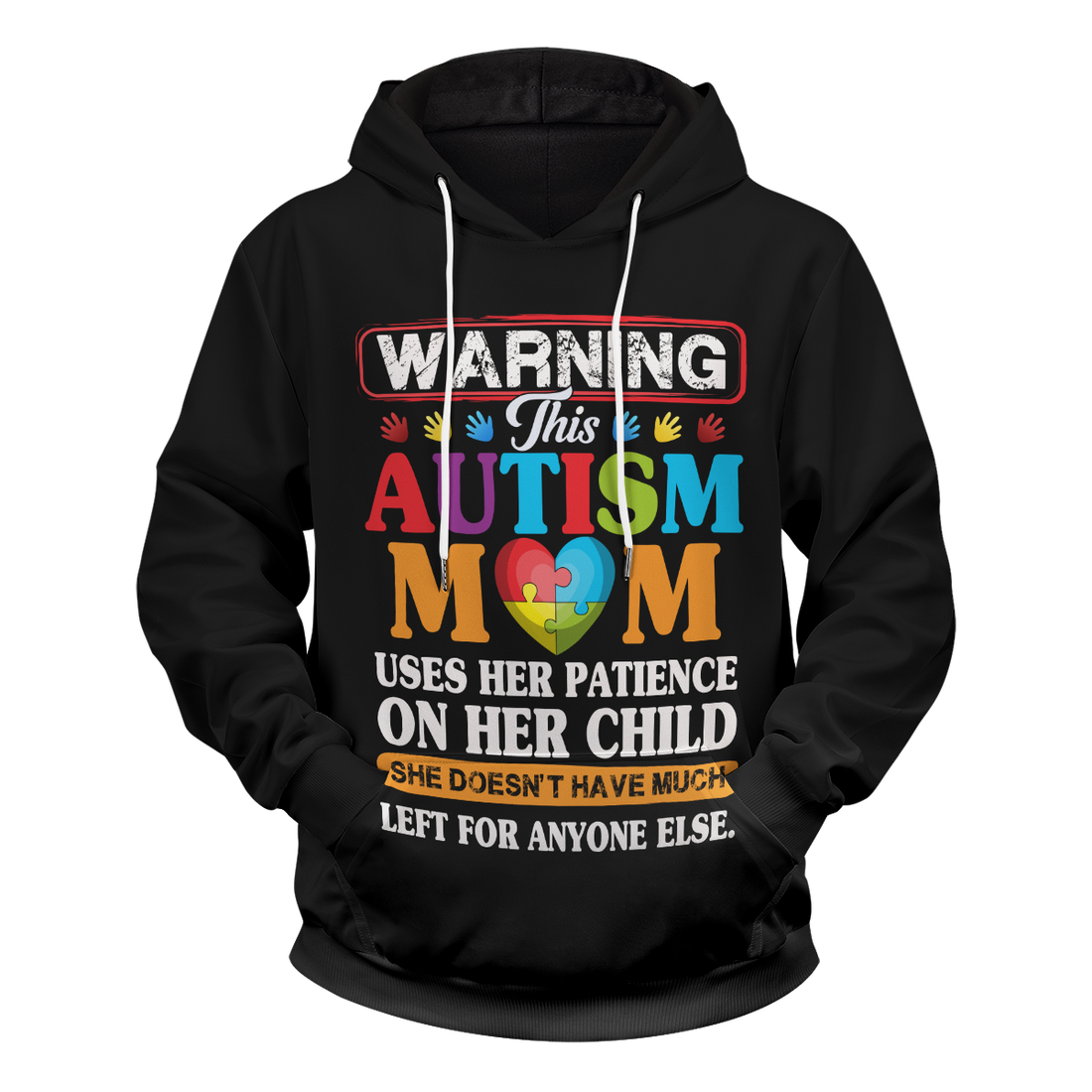 This Autism Mom Unisex Pullover Hoodie