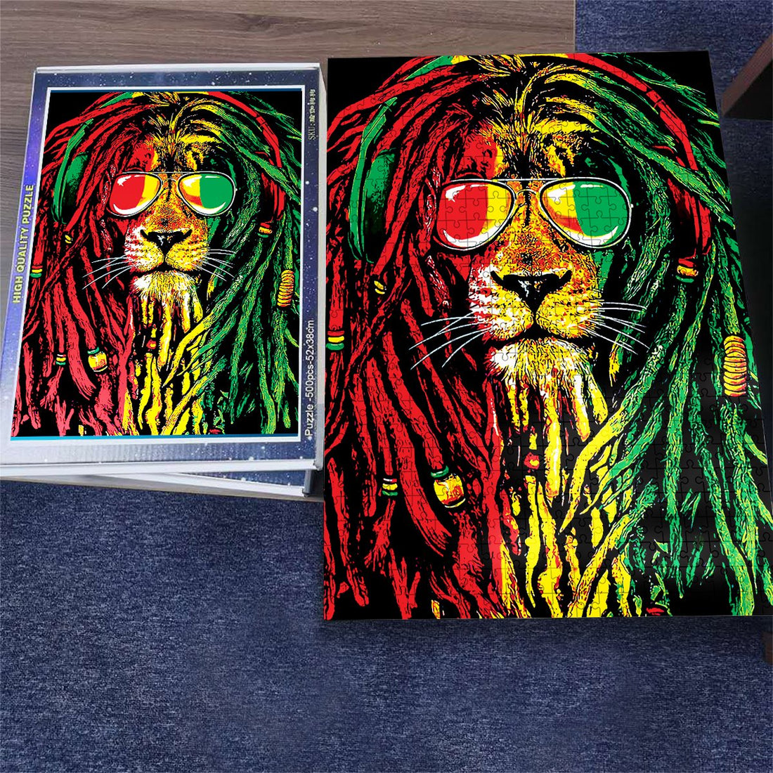 Dreadlock Rasta Puzzle