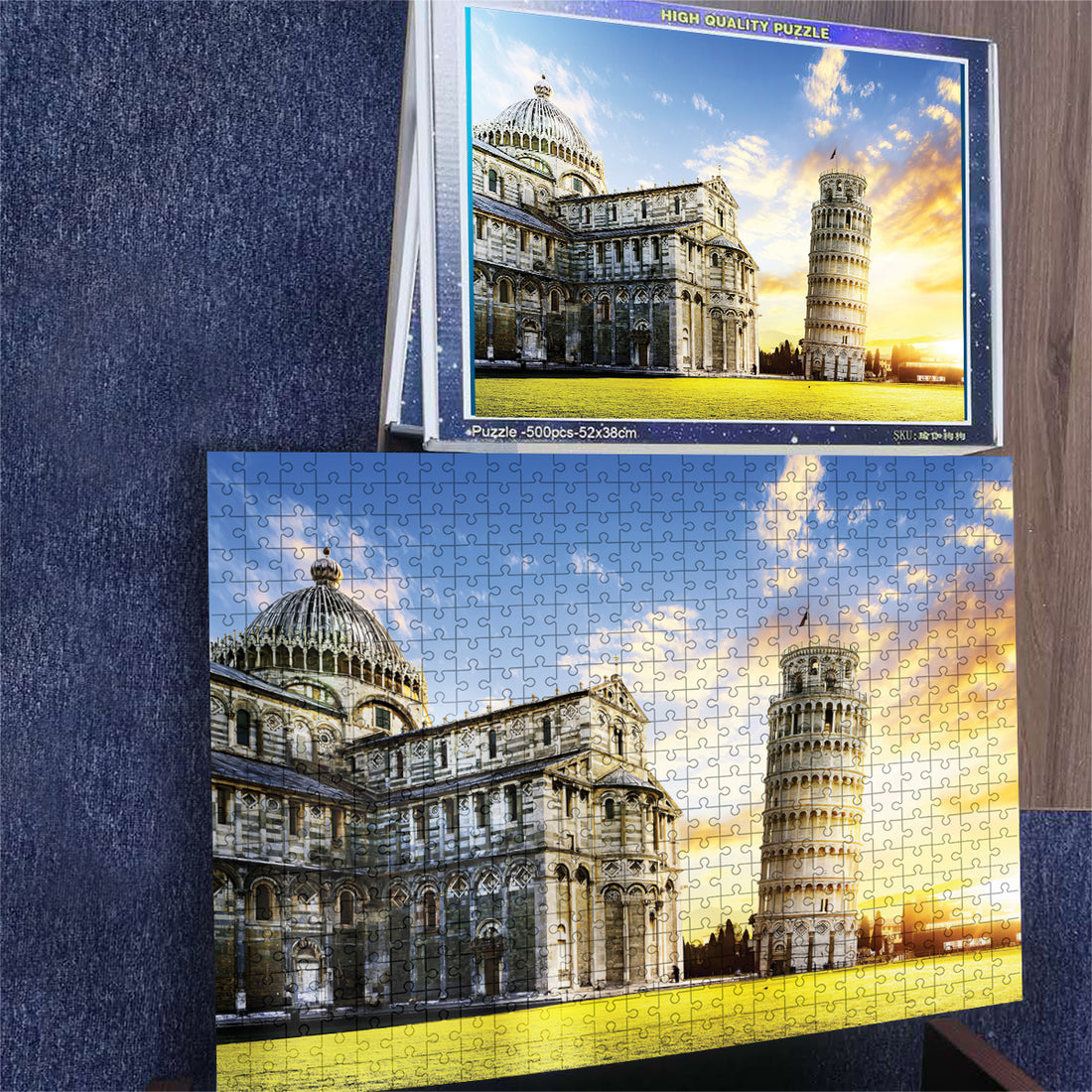 Leaning Tower of Pisa Puzzle