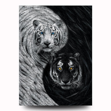 Yin Yang Tiger Puzzle