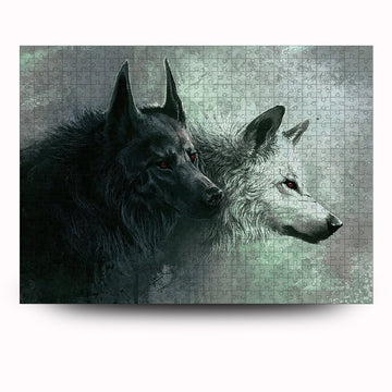 Yin Yang Wolves Puzzle