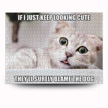 Customized Your Cat's Meme Puzzle