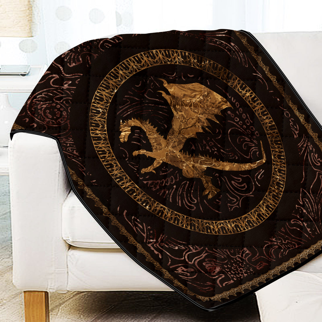 Dragon Quilt Blanket