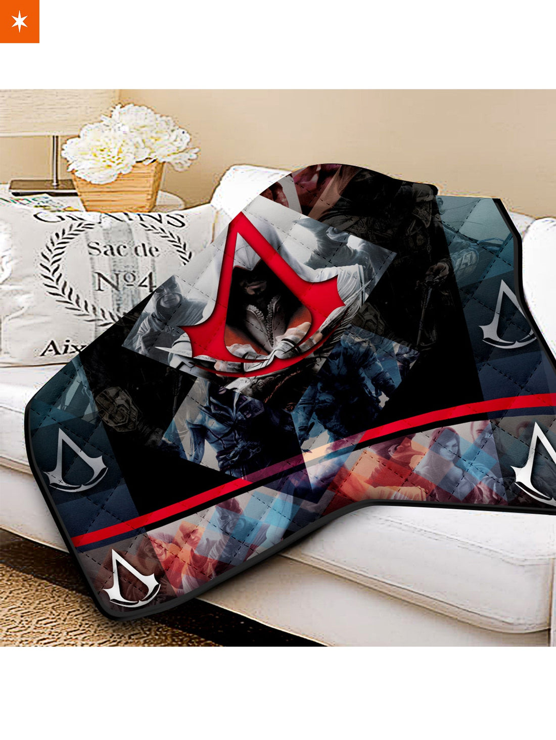 Fandomaniax - Assassin Insignia Quilt Blanket