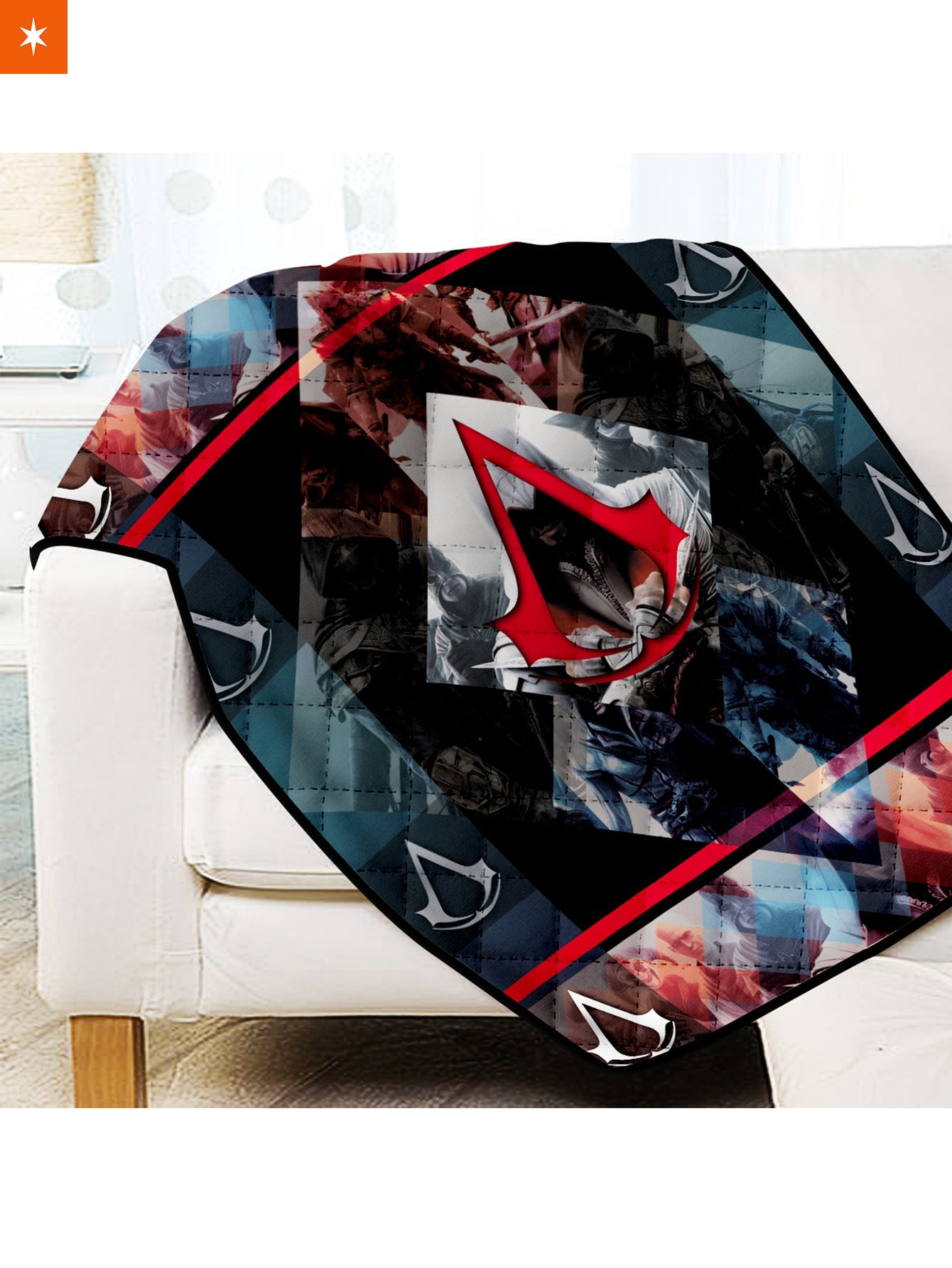 Fandomaniax - Assassin Insignia Quilt Blanket